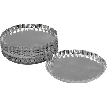 使い捨てアルミ皿(Φ90mm、100枚セット) エー・アンド・デイ