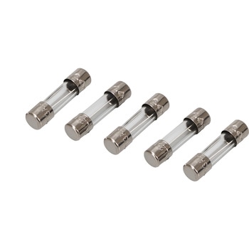 ヒューズ T6.3A 250V 5×20mm 5本組 エー・アンド・デイ