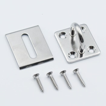 ネジ隠しカバー付き アイプレート ノムラテック