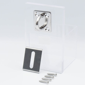 ネジ隠しカバー付き アイプレート ノムラテック