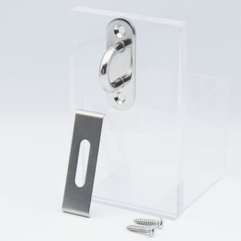 ネジ隠しカバー付き スリムアイプレート ノムラテック