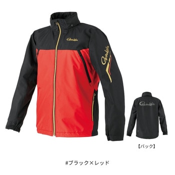 GM3792 ウィンドブレーカー #ブラック×レッド がまかつ Gamakatsu