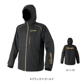 GM3796 コアサーモフーディ #ブラック×ゴールド がまかつ Gamakatsu
