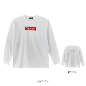GM3811 ロングスリーブTシャツ(ボックスロゴ) #ホワイト がまかつ Gamakatsu