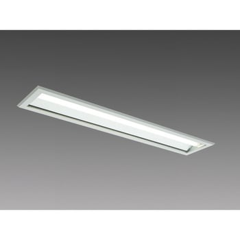 LEDライトユニット形ベースライト 40形 埋込形 アルミ枠透明ガラス 清浄度クラス6対応 三菱電機