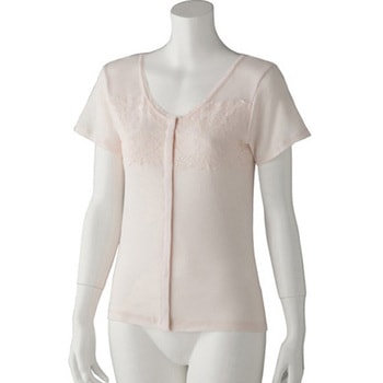 婦人フロント レース3分袖 ホックインナー 97300シリーズ ケアファッション