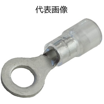 環境配慮形絶縁被覆付丸形端子 R形 透明 TMEX2シリーズ ニチフ