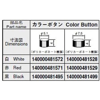 押しボタンスイッチ - ニデックコンポーネンツ(旧：日本電産コパル電子)
