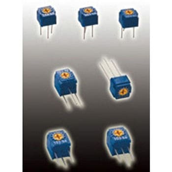 トリマポテンショメータ 1回転型サーメットトリマ CT-6Eシリーズ ニデックコンポーネンツ(旧：日本電産コパル電子)