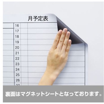マグネットスケジュールボードシート 月間 MSVPシリーズ MagX(マグエックス)