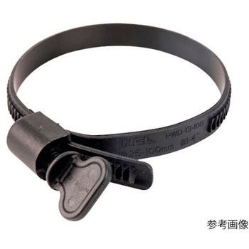 樹脂製ホースバンド Ezyclamp 手締めタイプ PWD-13シリーズ HCL