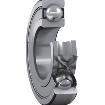 単列深溝玉軸受 軸受両端鋼板シールド SKF(日本エスケイエフ)