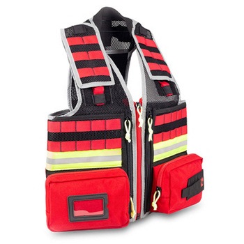 メディカル専用ベスト E-VEST'S red EB02.050シリーズ エリートバッグ社