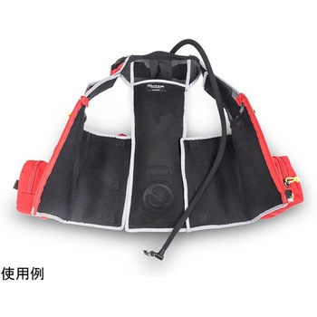 メディカル専用ベスト E-VEST'S red EB02.050シリーズ エリートバッグ社