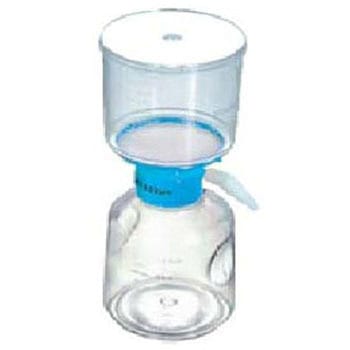 EXTRACTO ボトルトップフィルター&ボトル BLUE 500mL PES 75mmΦ 滅菌 12個入 GVS