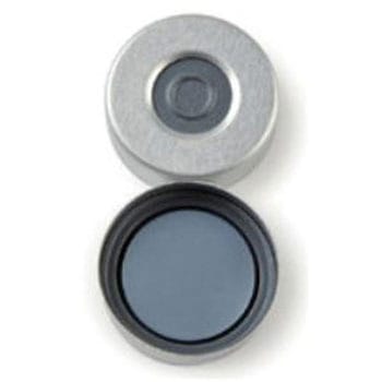 セプタム付クリンプキャップ(ND20)(Pharma-Fix)(-40～120℃)3mm グレー/黒/銀 6ACC20シリーズ - Thermo Fisher Scientific