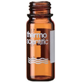 スクリューバイアル(9-425)ラベル付 SureStop 2mL ガラス 6PSV9シリーズ - Thermo Fisher Scientific