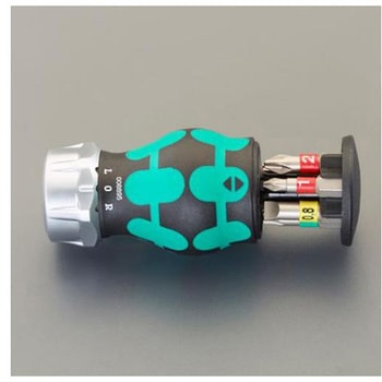 [+ - Torx]スタビードライバービットセット ラチェット式 エスコ