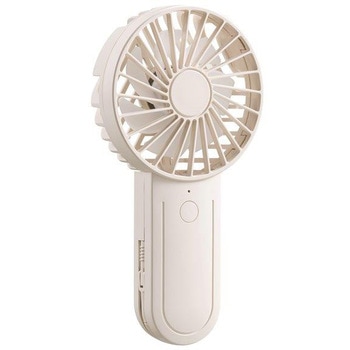 カラビナ付きハンディファン 音光 携帯用扇風機 【通販モノタロウ】