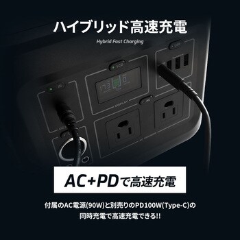 非常時やアウトドアで電源が使える ポータブル電源 403Wh