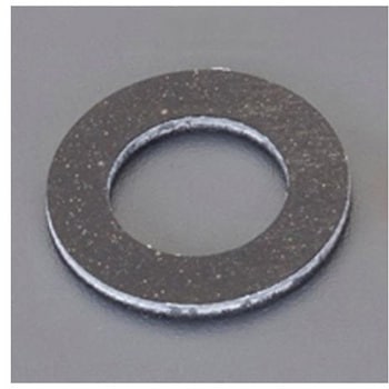 21.0x12.2x1.7mm ドレンパッキン アルミ/10個 エスコ