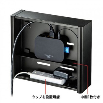 300x 90x250mm [VESAマウント]セキュリティボックス エスコ