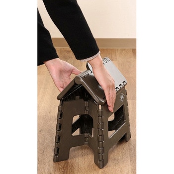 フォールディングステップスツール H22cm 1個箱 不二貿易