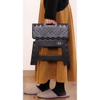 フォールディングステップスツール H22cm 1個箱 不二貿易