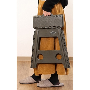 フォールディングステップスツール H39cm 1個箱 不二貿易