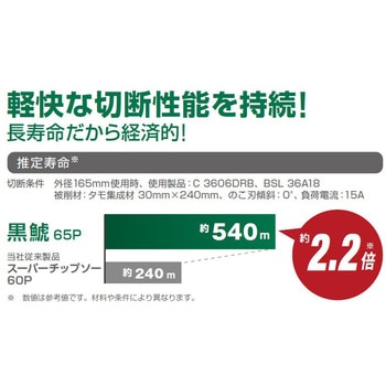 チップソー 黒鯱(卓上丸のこ用) 木工用 HiKOKI(日立工機)