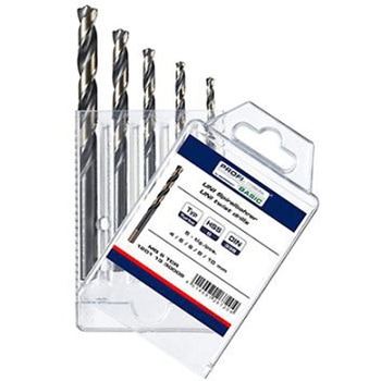 4.0-10.0mm/ 5本組 ストレートドリル HSS エスコ