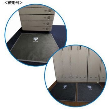 450x580mm 静電気除去マット エスコ