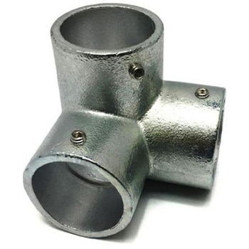 48.6mm パイプジョイント コーナーY継ぎ エスコ