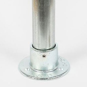 48.6mm パイプジョイント ベース/丸型 エスコ