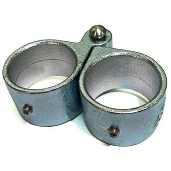 48.6mm パイプジョイント用扉用金具 丁番 エスコ