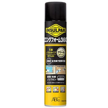 515ml 発泡ウレタンフォーム 一液性/クリーム色 エスコ