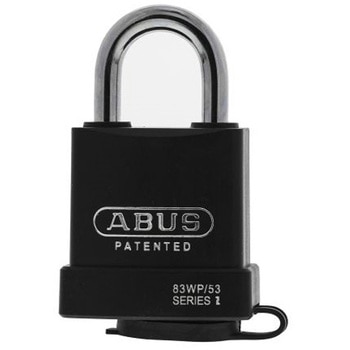 Abus ヘビーデューティ南京錠 パドロック スチール 黒 - ABUS