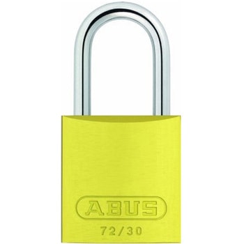 Abus 安全用南京錠 パドロック アルミ、スチール 黄 - ABUS
