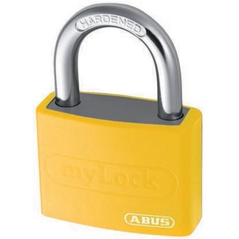 Abus 安全用南京錠 パドロック アルミ、スチール 黄 ABUS