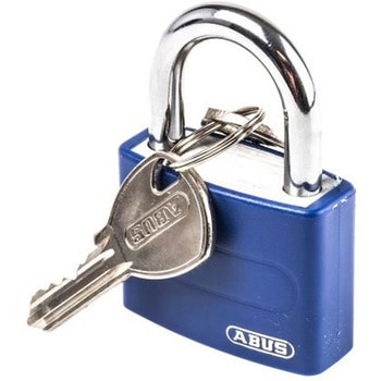 Abus 安全用南京錠 パドロック アルミ、スチール 青 ABUS