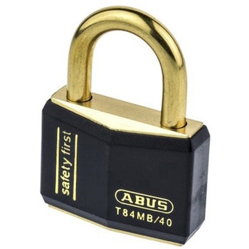 Abus 安全用南京錠 パドロック 真鍮 黒 ABUS