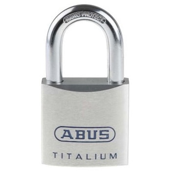 Abus 耐候性南京錠 パドロック タイタリウム グレイ ABUS