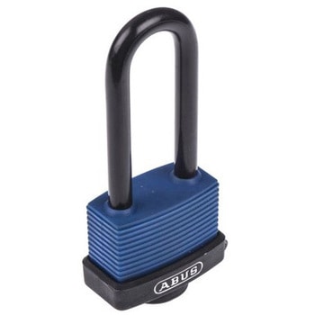 Abus 耐候性南京錠 パドロック 真鍮、ステンレス鋼 青 ABUS
