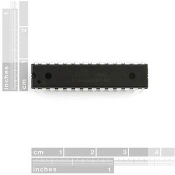 COM-09061 AVR 28 Pin 20MHz 32K 6A/D - ATMega328P 1個 SPARKFUN 【通販モノタロウ】