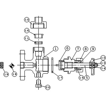 グランドパッキング 18Φ(PVS-ET) サワダ製作所