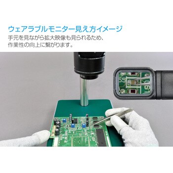 L-KIT850 マイクロスコープ(モニター用) 1台 ホーザン 【通販モノタロウ】