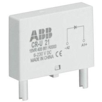 CR-U 21 Pluggable module polarity protec ABB