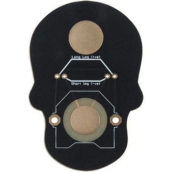 Day of the Geek - Soldering Badge Kit Black SPARKFUN