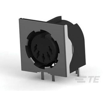 DINコネクタ 5極 メス スルーホール 1袋 2個入 TE Connectivity Japan(旧:TYCOELECTRONICS(タイコエレクトロニクス))