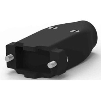 D-Sub バックシェエル AMPLIMITE シリーズ DE 黒 1箱 250個入 TE CONNECTIVITY
